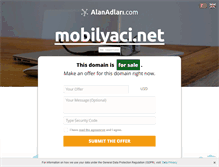 Tablet Screenshot of mobilyaci.net